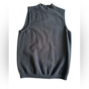 Anthropologie Black Sleeveless Sweater.